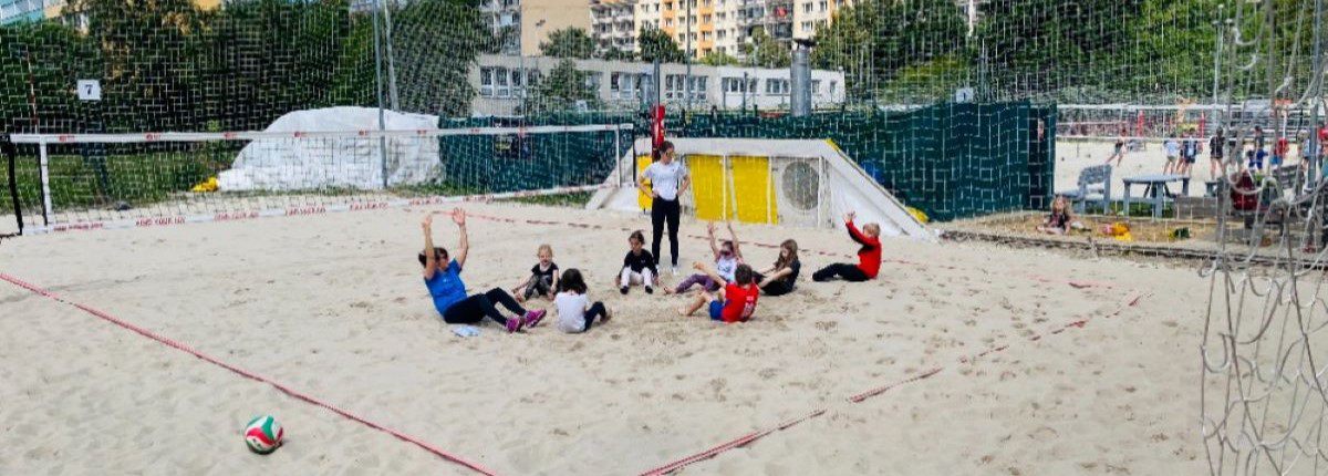 Podpora beachvolejbalového kroužku pro neslyšící děti